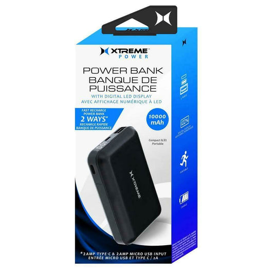 Xtreme 10000mah Powerbank LED Display DailySale