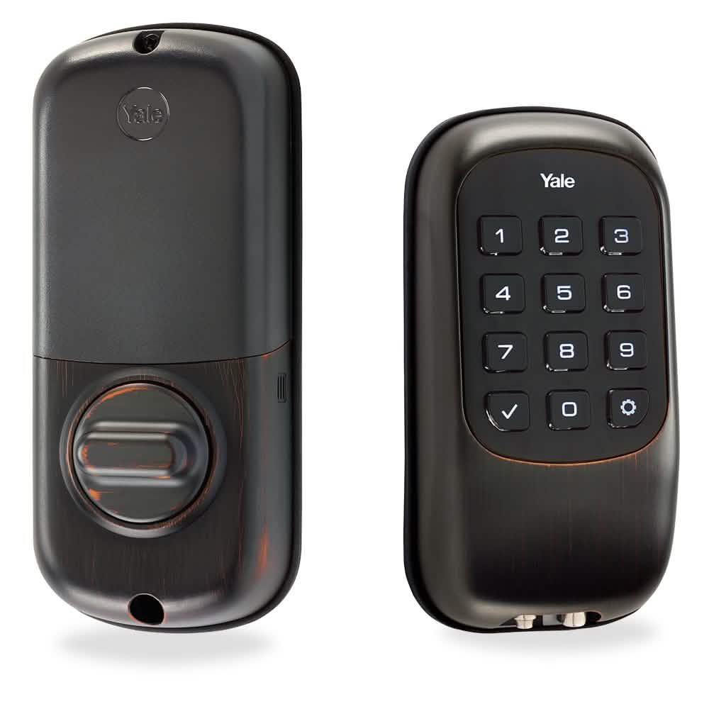 Yale YRD110ZW0BP Push Button Deadbolt Lock B1L YRD110-ZW-US with Z-Wave DailySale
