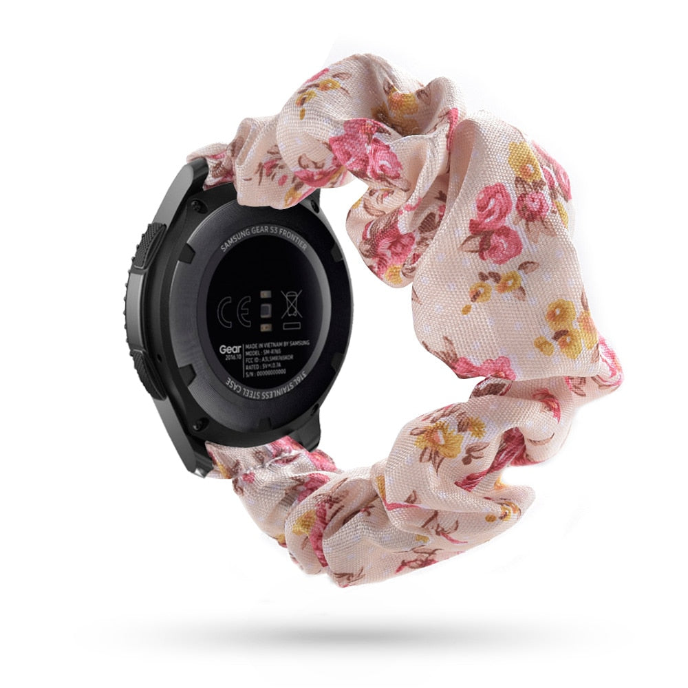 Scrunchie strap for Samsung Galaxy, Huawei, and Amazfit Watch - Wristwatchstraps.co