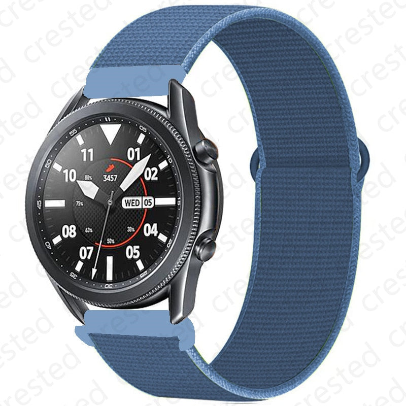 Nylon Loop Strap for Samsung Smart Watch Gear S3 Frontier Galaxy - Wristwatchstraps.co