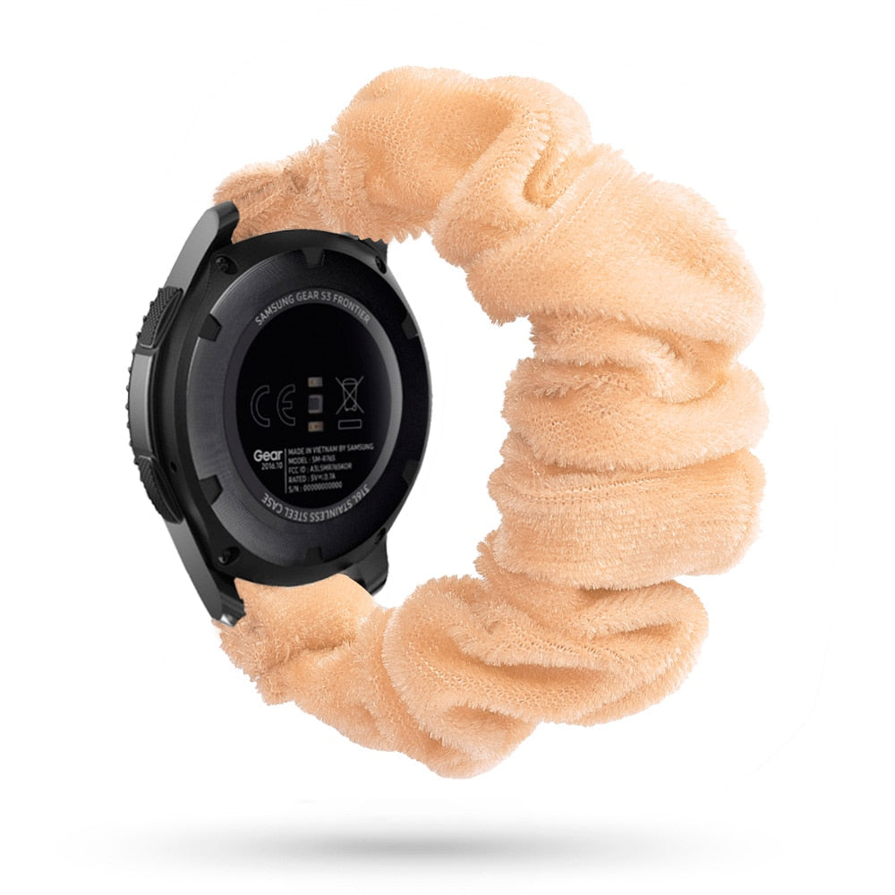 Scrunchie strap for Samsung Galaxy, Huawei, and Amazfit Watch - Wristwatchstraps.co