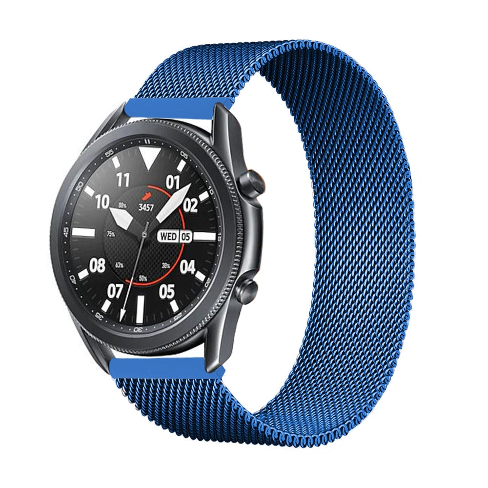 20/22mm Milanese Loop strap For Samsung Galaxy, Amazfit and Huawei watch - Wristwatchstraps.co