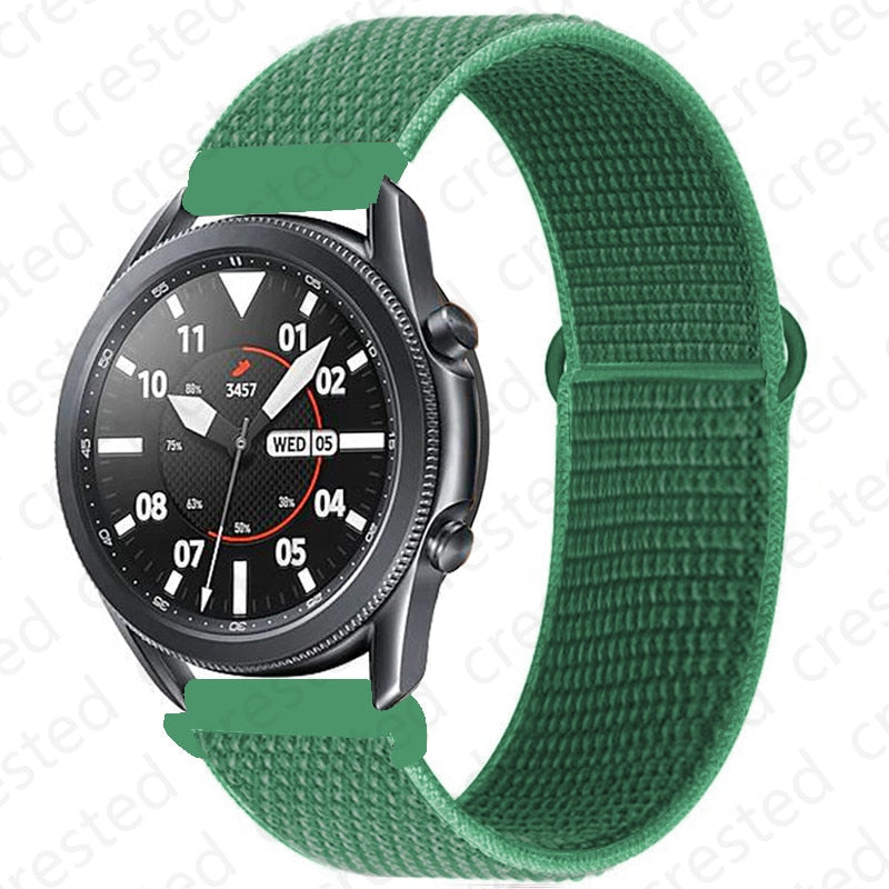 Nylon Loop Strap for Samsung Smart Watch Gear S3 Frontier Galaxy - Wristwatchstraps.co