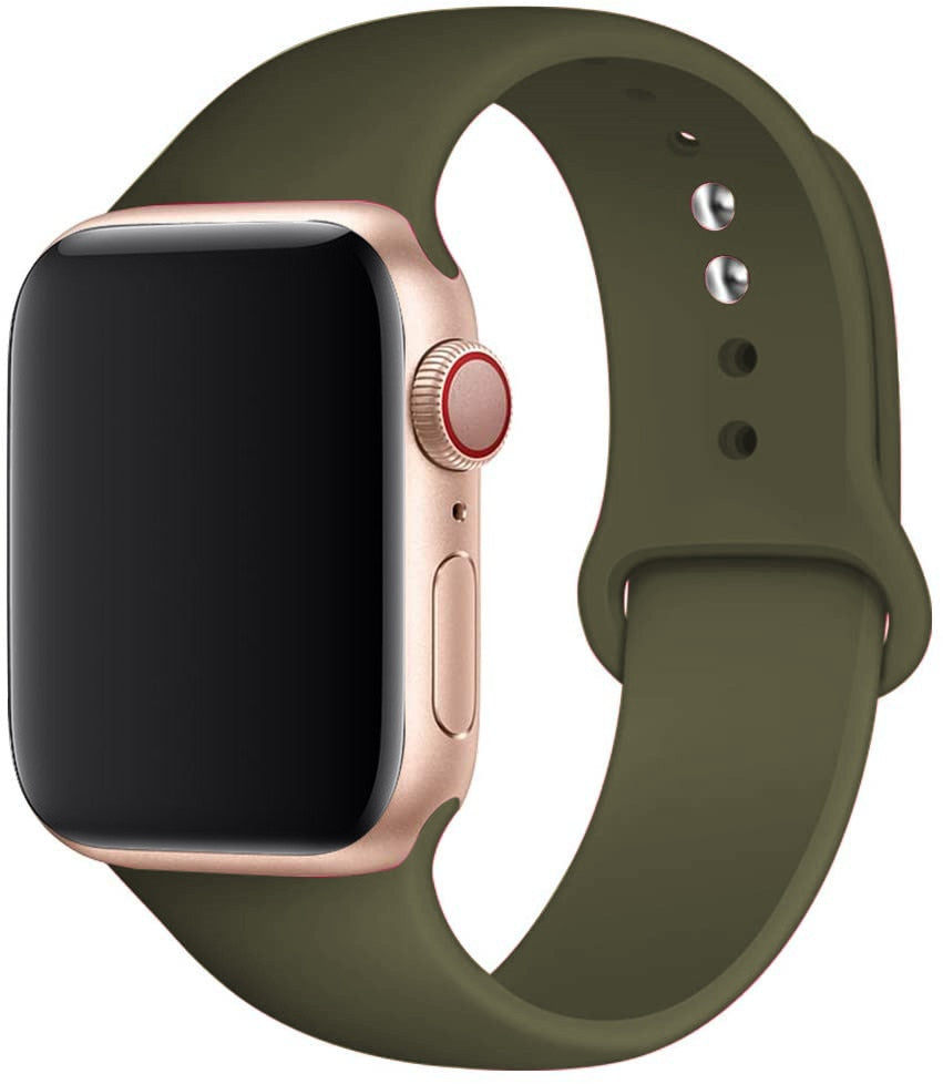 Silicone Strap For Apple Watch - Wrist Watch Straps