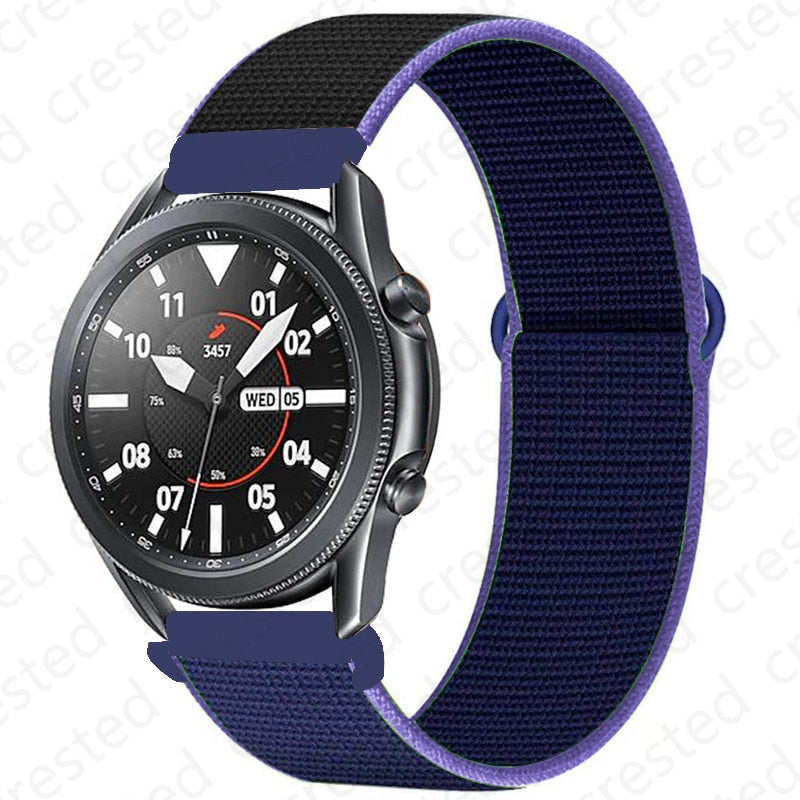 Nylon Loop Strap for Samsung Smart Watch Gear S3 Frontier Galaxy - Wristwatchstraps.co