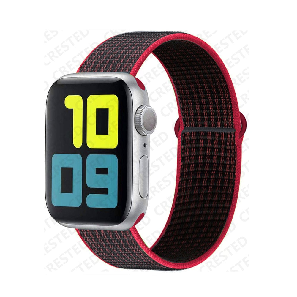 Nylon Sport Loop Strap for Apple Watch 2 - Wristwatchstraps.co