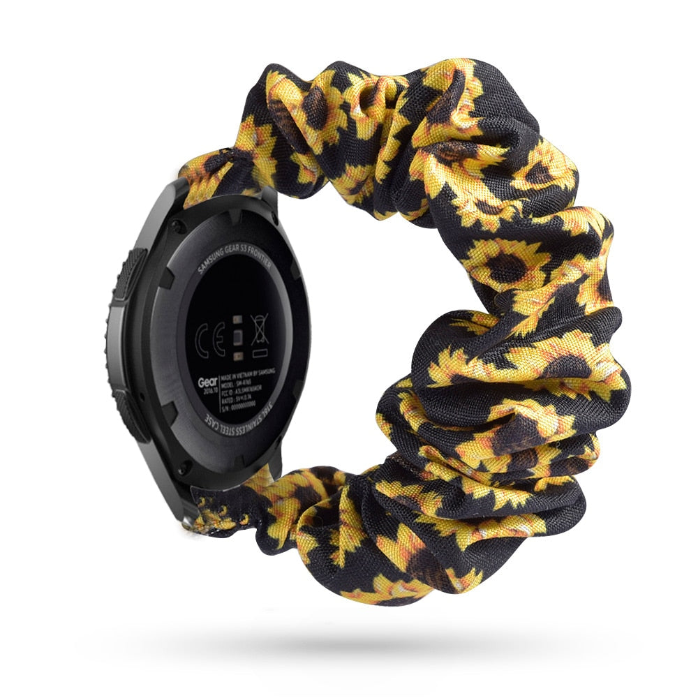 Scrunchie strap for Samsung Galaxy, Huawei, and Amazfit Watch - Wristwatchstraps.co
