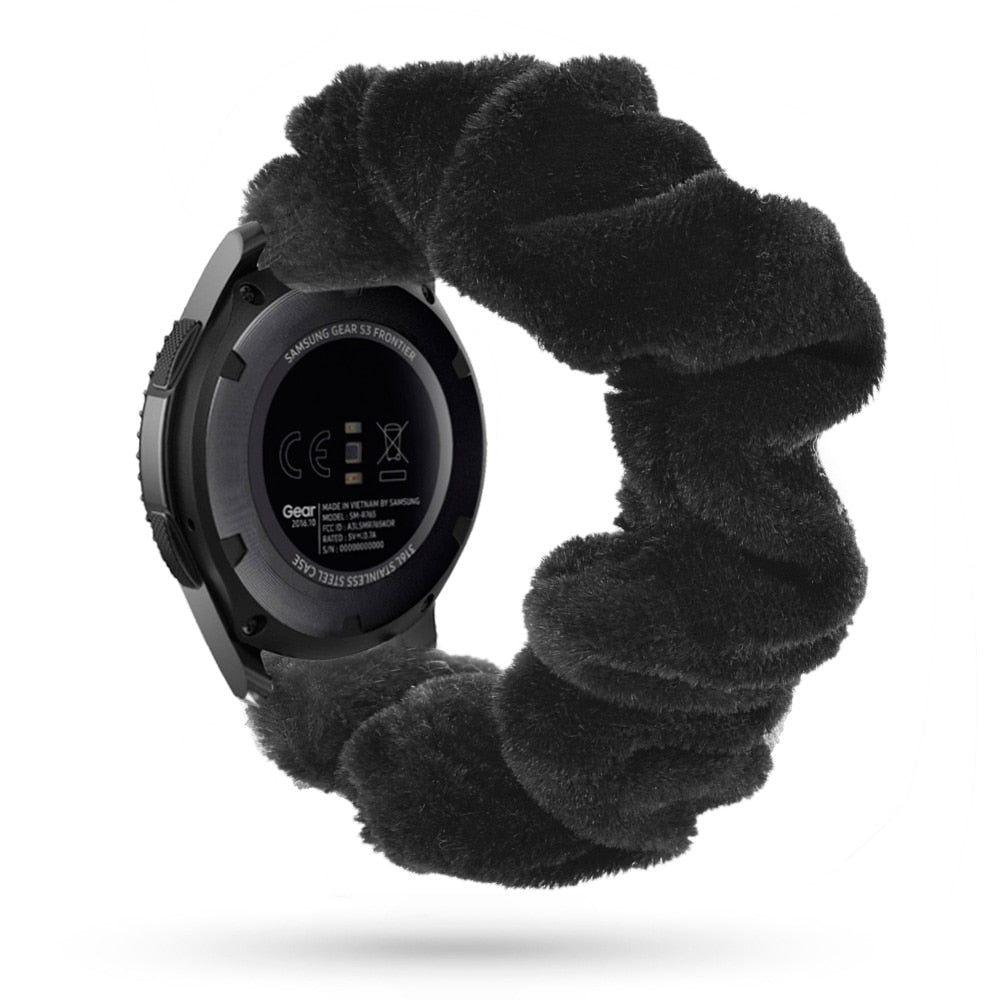 Scrunchie strap for Samsung Galaxy, Huawei, and Amazfit Watch - Wristwatchstraps.co