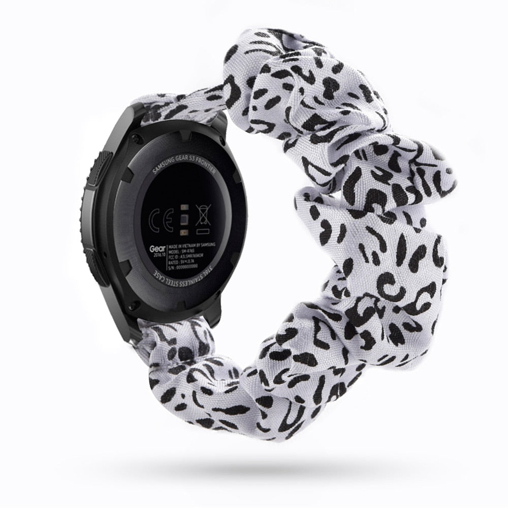 Scrunchie strap for Samsung Galaxy, Huawei, and Amazfit Watch - Wristwatchstraps.co