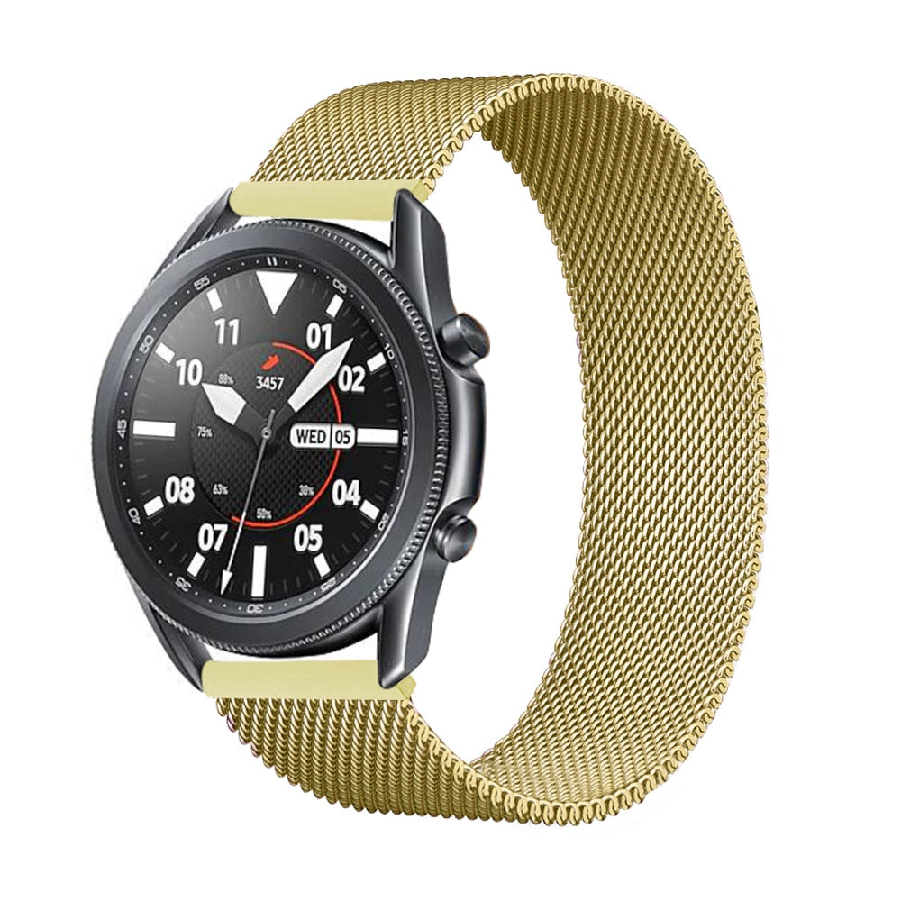 20/22mm Milanese Loop strap For Samsung Galaxy, Amazfit and Huawei watch - Wristwatchstraps.co