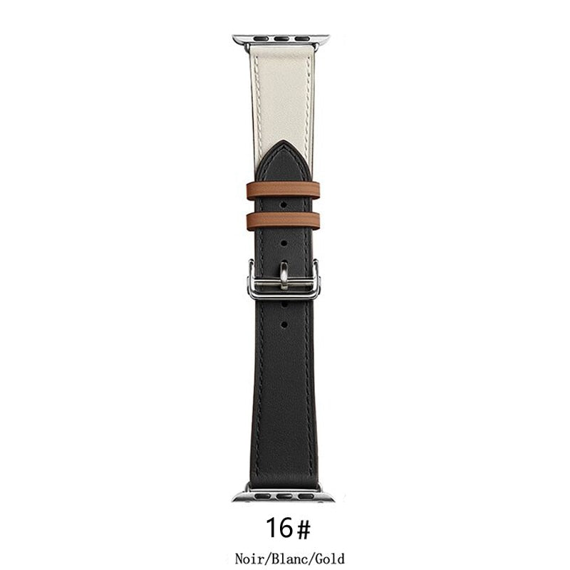 Genuine Leather Strap For Apple Watch Band - Wristwatchstraps.co
