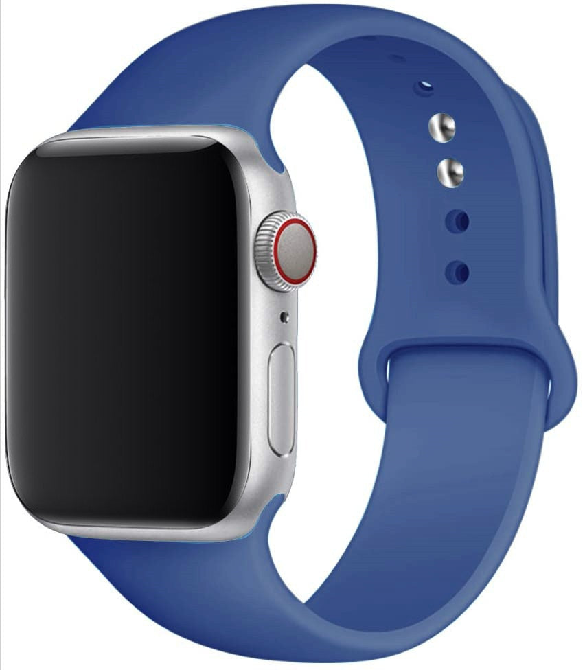 Silicone Strap For Apple Watch - Wrist Watch Straps
