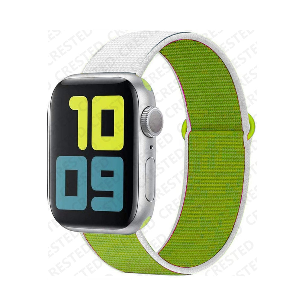 Nylon Sport Loop Strap for Apple Watch 2 - Wristwatchstraps.co