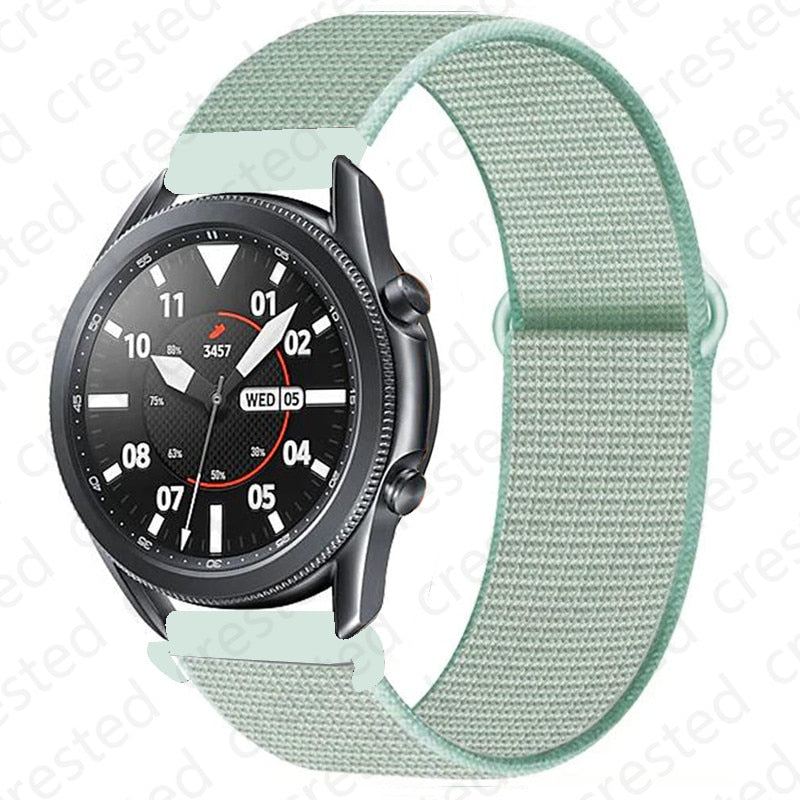Nylon Loop Strap for Samsung Smart Watch Gear S3 Frontier Galaxy - Wristwatchstraps.co