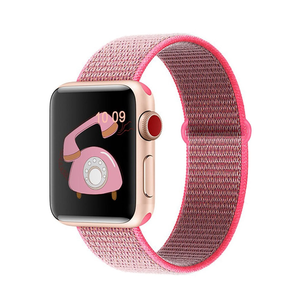 Nylon Sport Loop Strap for Apple Watch 2 - Wristwatchstraps.co