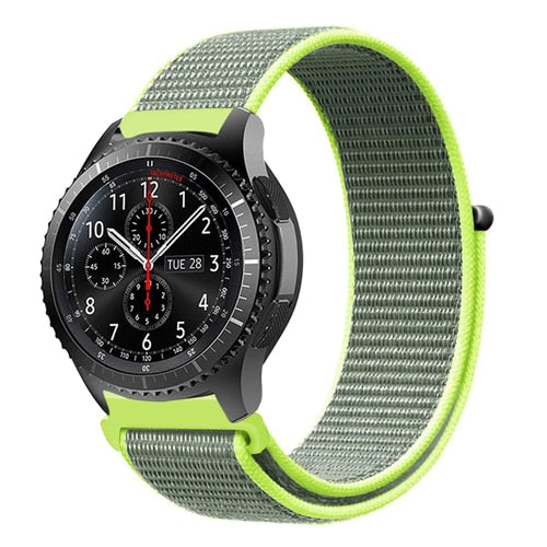 Nylon Loop Strap for Samsung Smart Watch Gear S3 Frontier Galaxy - Wristwatchstraps.co