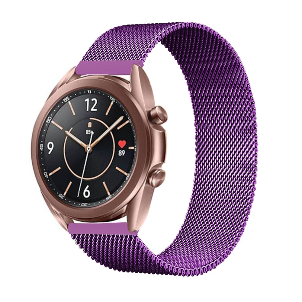 20/22mm Milanese Loop strap For Samsung Galaxy, Amazfit and Huawei watch - Wristwatchstraps.co