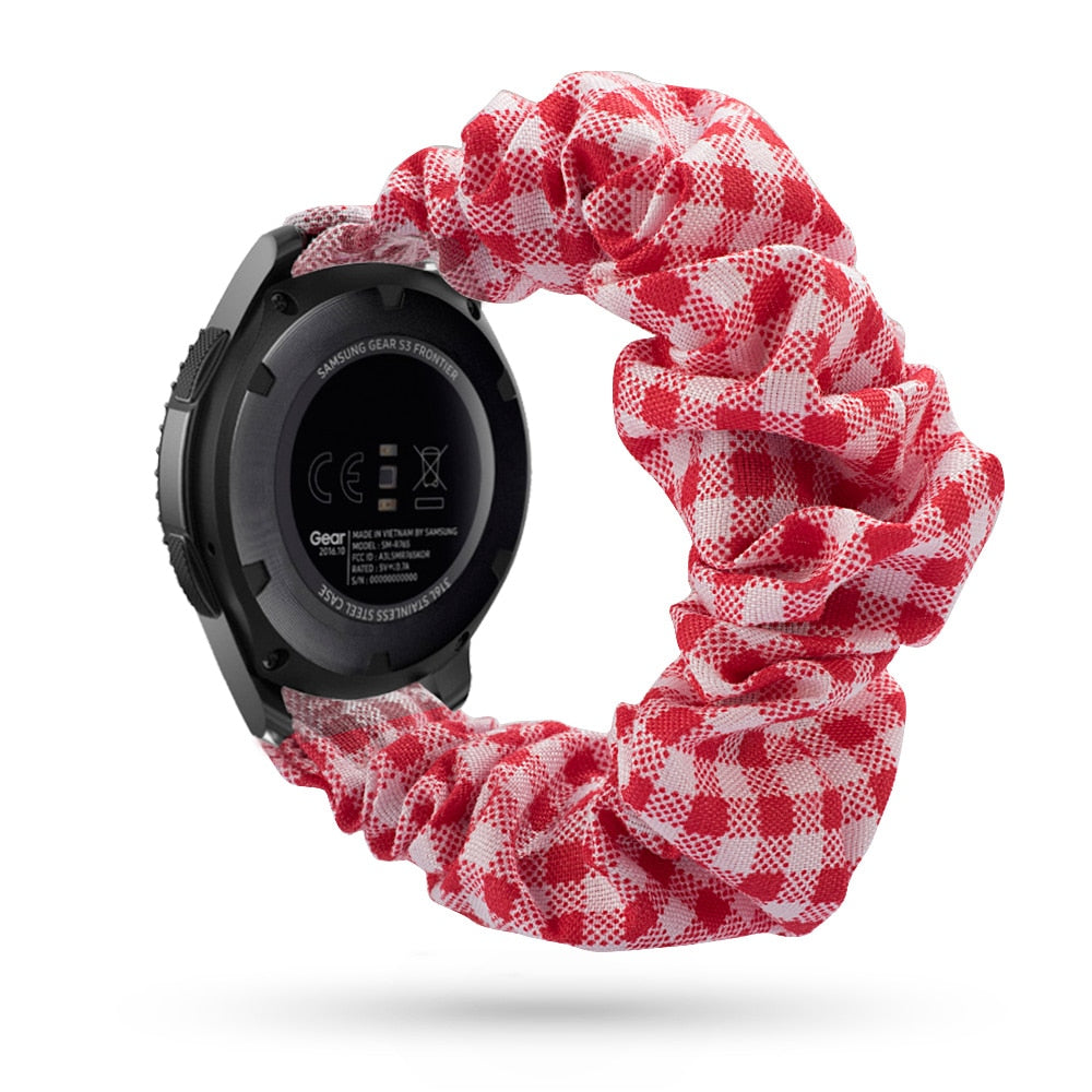 Scrunchie strap for Samsung Galaxy, Huawei, and Amazfit Watch - Wristwatchstraps.co