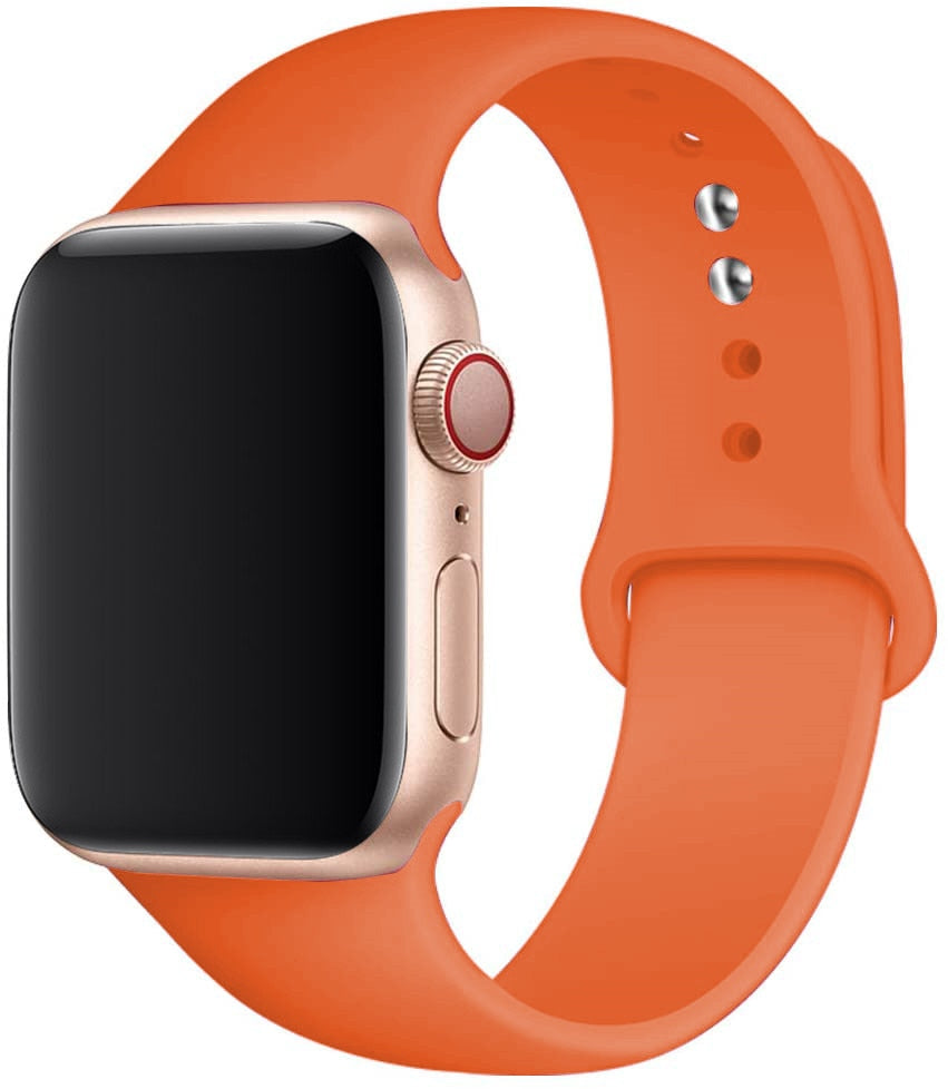 Silicone Strap For Apple Watch - Wrist Watch Straps