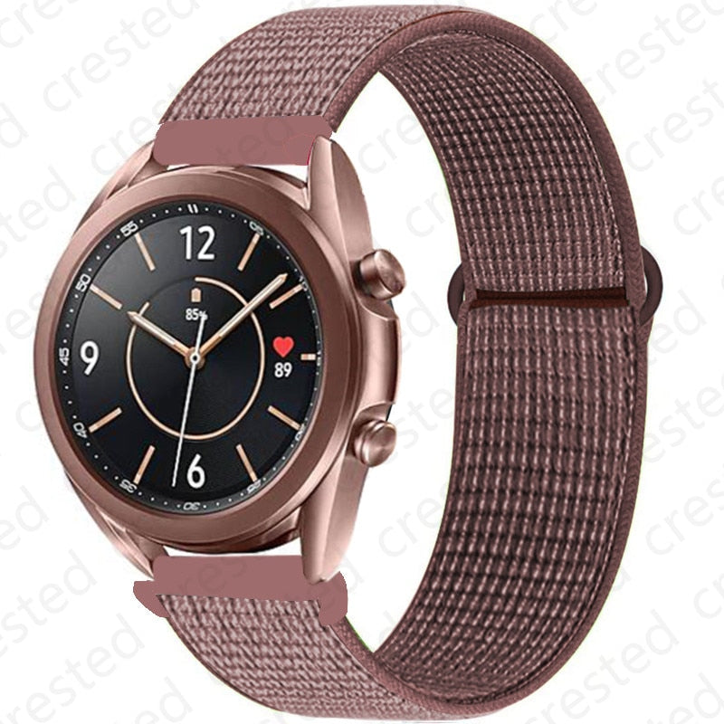 Nylon Loop Strap for Samsung Smart Watch Gear S3 Frontier Galaxy - Wristwatchstraps.co