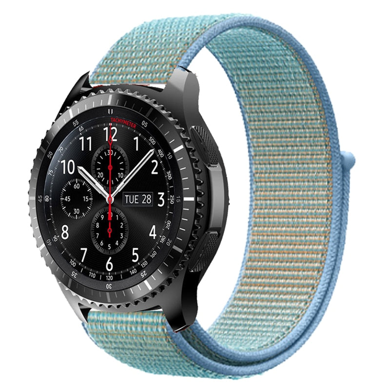 Nylon Loop Strap for Samsung Smart Watch Gear S3 Frontier Galaxy - Wristwatchstraps.co