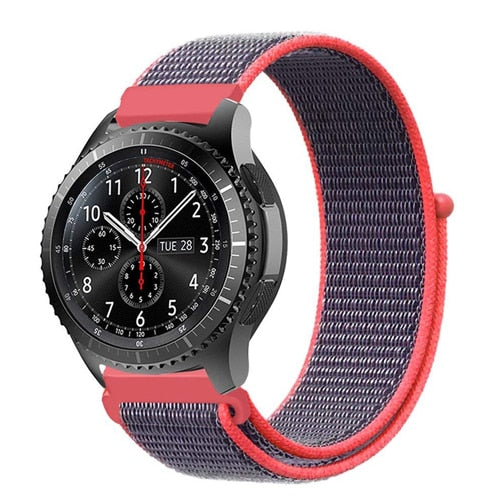Nylon Loop Strap for Samsung Smart Watch Gear S3 Frontier Galaxy - Wristwatchstraps.co