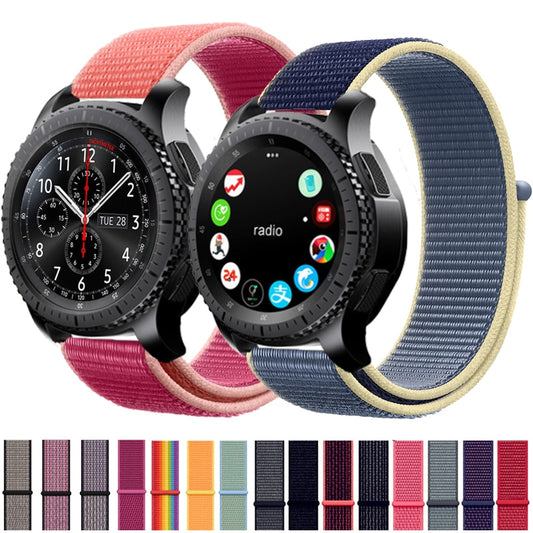 Nylon Loop Strap for Samsung Smart Watch Gear S3 Frontier Galaxy - Wristwatchstraps.co