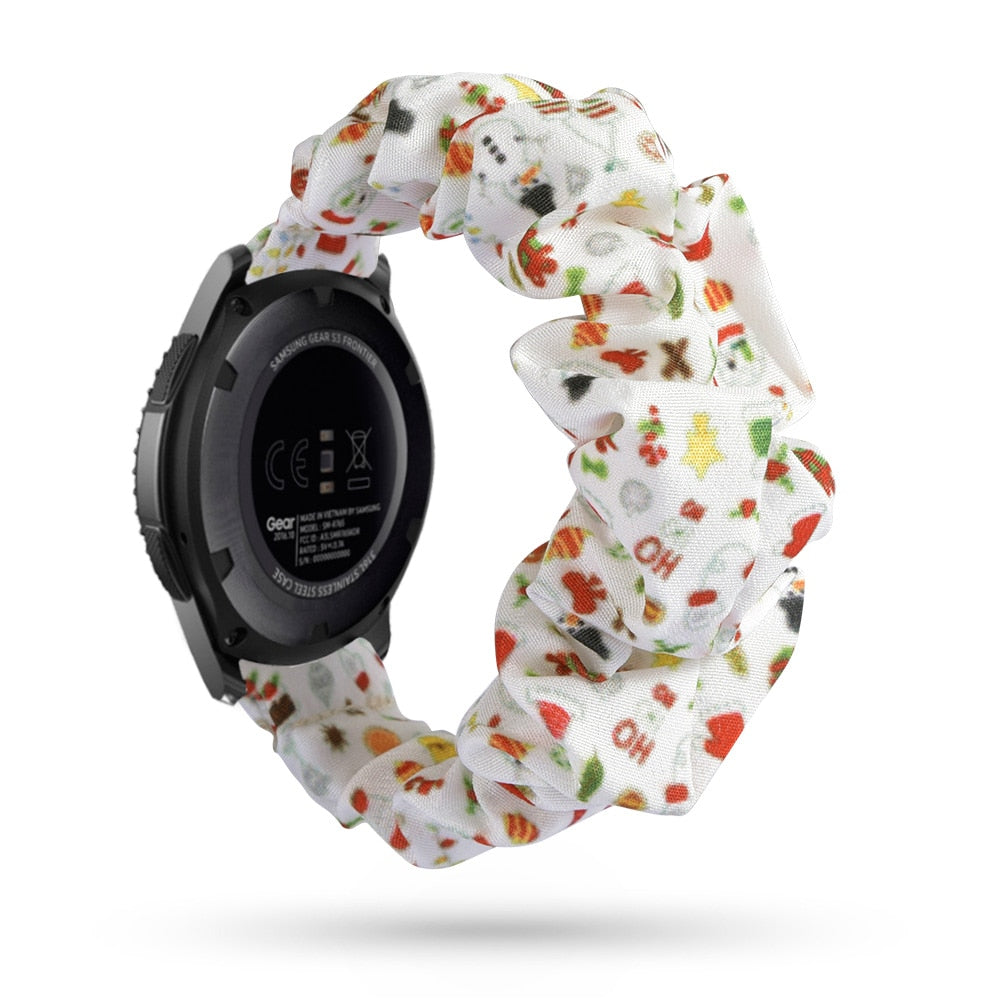 Scrunchie strap for Samsung Galaxy, Huawei, and Amazfit Watch - Wristwatchstraps.co
