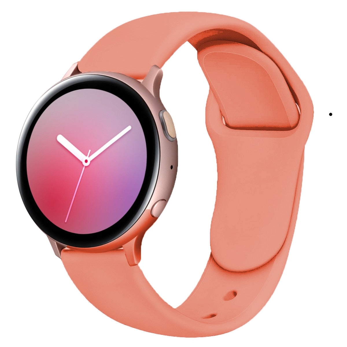 Silicone bands for Samsung Galaxy, Huawei, and Amazfit watch - Wristwatchstraps.co