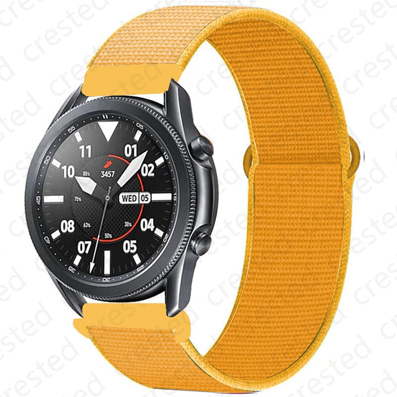 Nylon Loop Strap for Samsung Smart Watch Gear S3 Frontier Galaxy - Wristwatchstraps.co