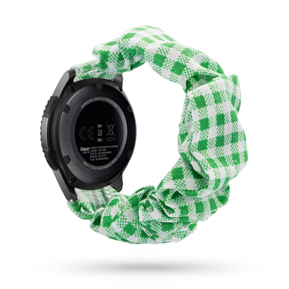 Scrunchie strap for Samsung Galaxy, Huawei, and Amazfit Watch - Wristwatchstraps.co