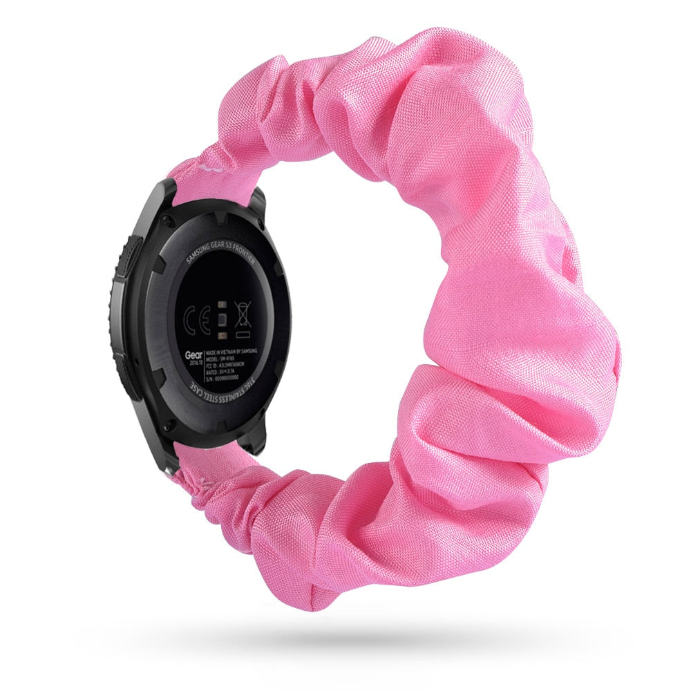 Scrunchie strap for Samsung Galaxy, Huawei, and Amazfit Watch - Wristwatchstraps.co