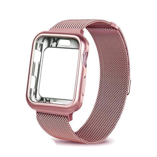 Milanese Loop Strap and Case Combo for Apple Watch - Wristwatchstraps.co