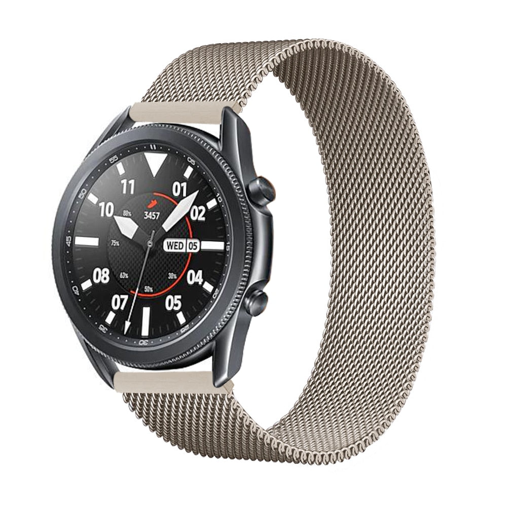 20/22mm Milanese Loop strap For Samsung Galaxy, Amazfit and Huawei watch - Wristwatchstraps.co
