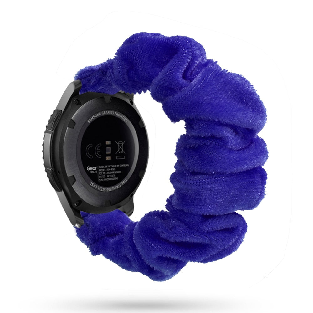 Scrunchie strap for Samsung Galaxy, Huawei, and Amazfit Watch - Wristwatchstraps.co