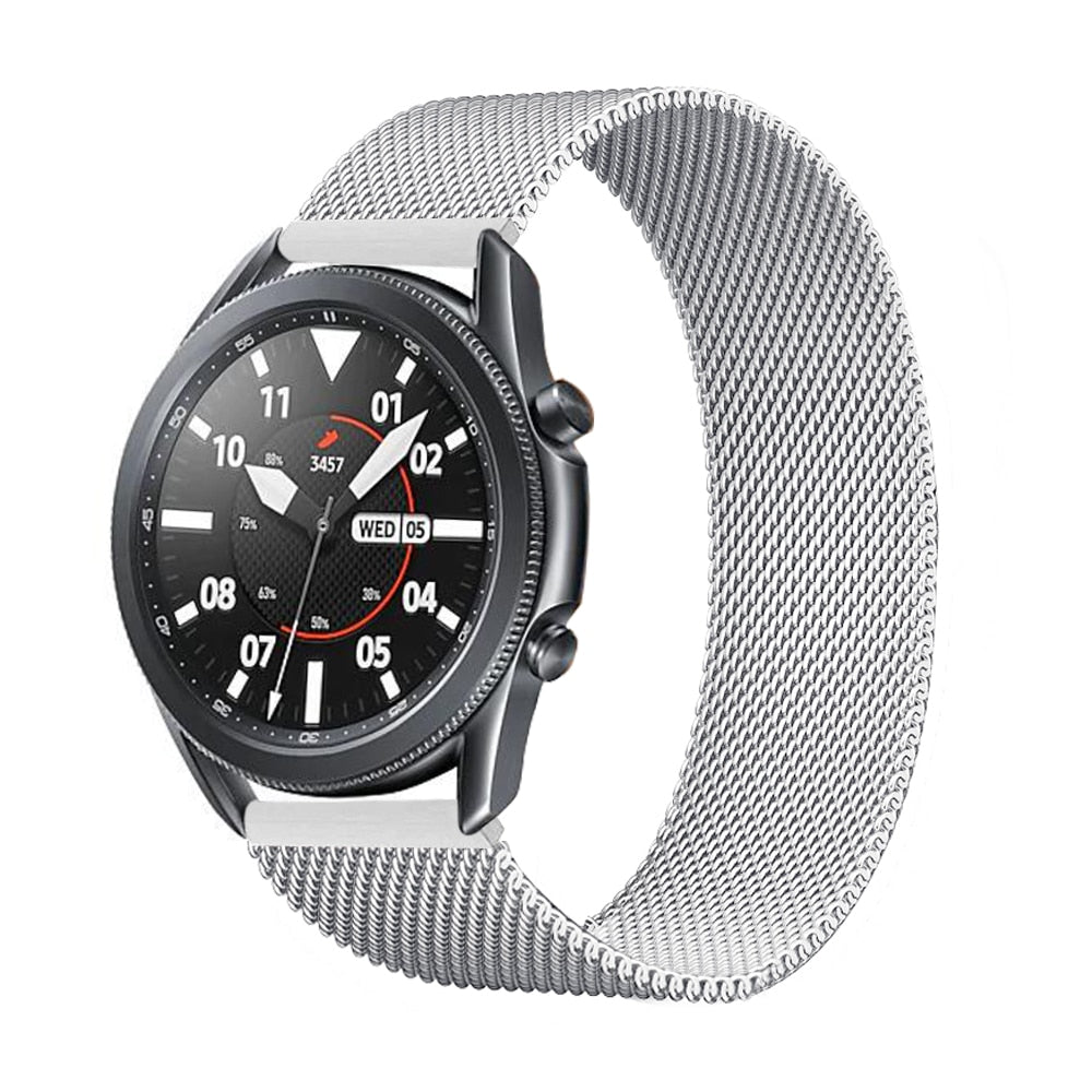 20/22mm Milanese Loop strap For Samsung Galaxy, Amazfit and Huawei watch - Wristwatchstraps.co
