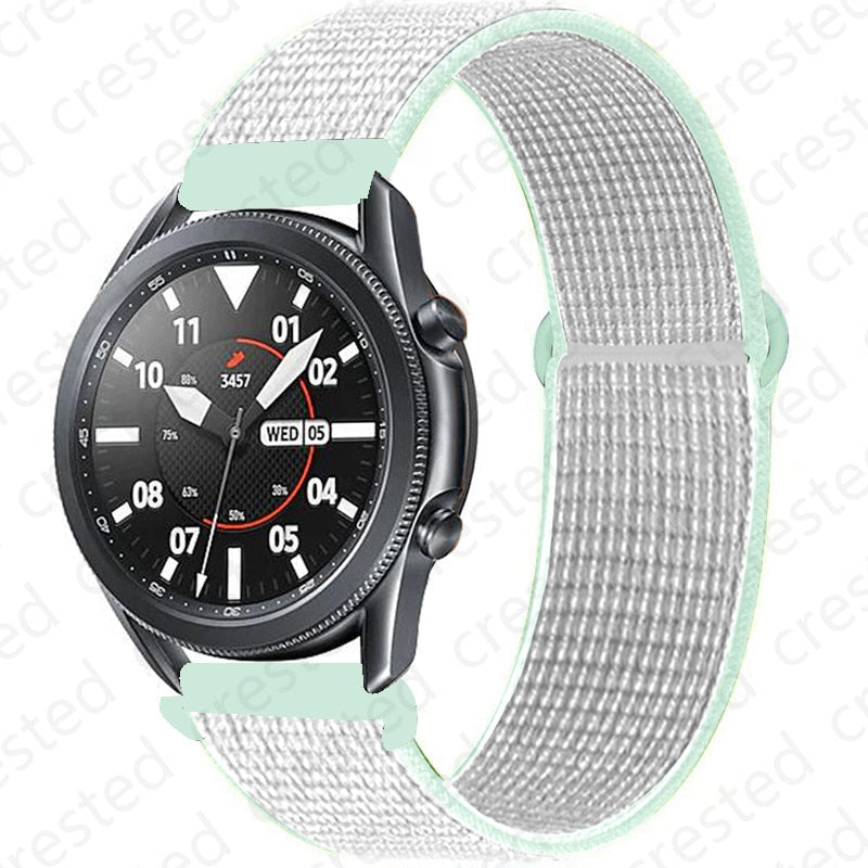 Nylon Loop Strap for Samsung Smart Watch Gear S3 Frontier Galaxy - Wristwatchstraps.co