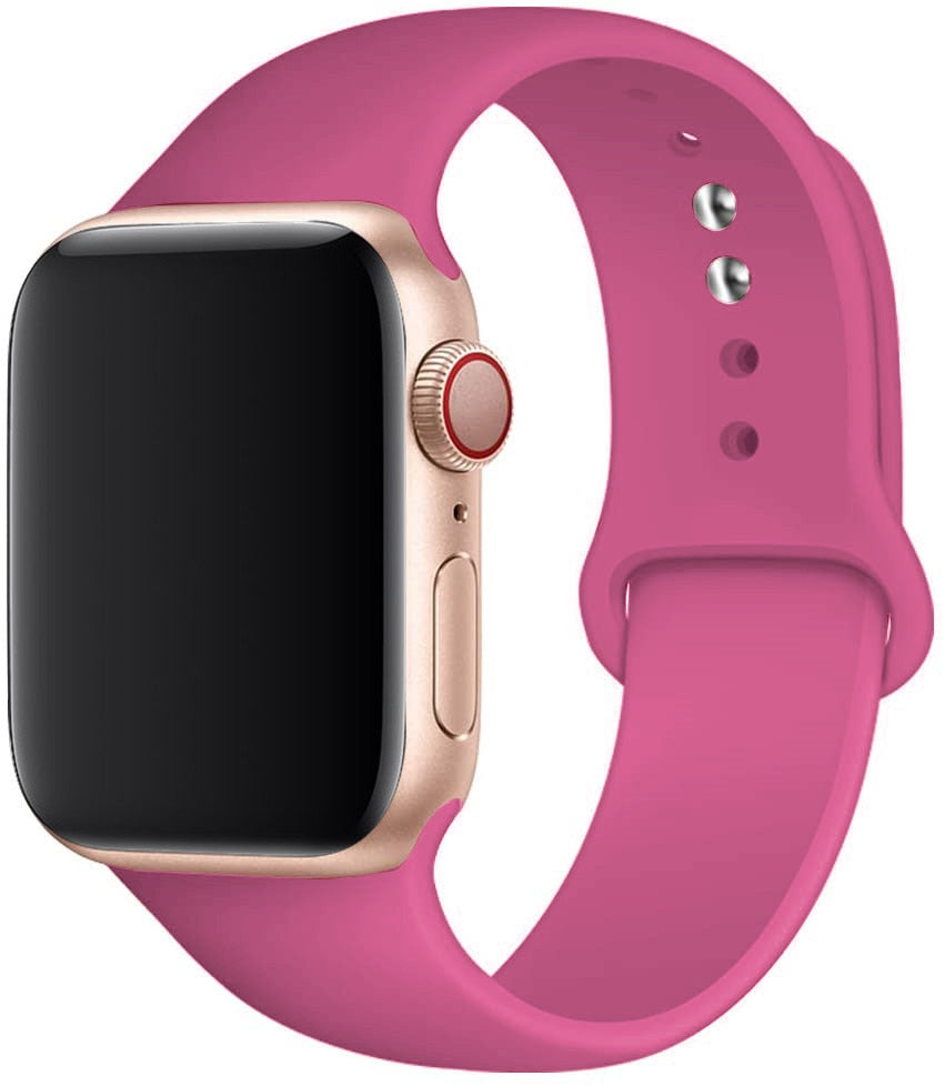 Silicone Strap For Apple Watch - Wrist Watch Straps