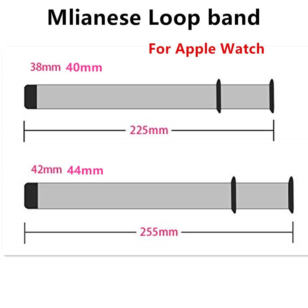 Milanese Loop Strap For Apple Watch - Wristwatchstraps.co