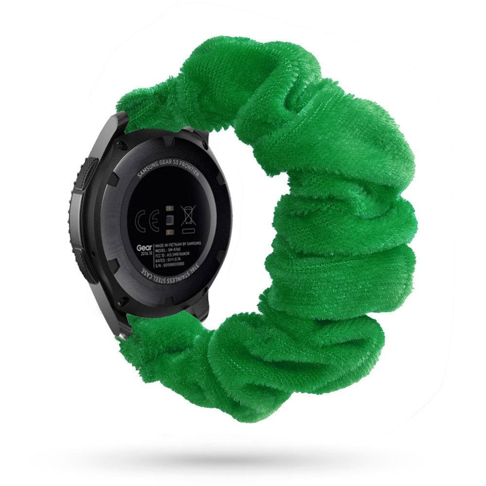 Scrunchie strap for Samsung Galaxy, Huawei, and Amazfit Watch - Wristwatchstraps.co