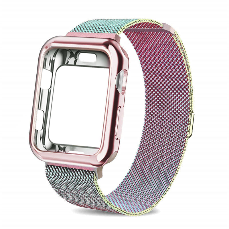 Milanese Loop Strap and Case Combo for Apple Watch - Wristwatchstraps.co