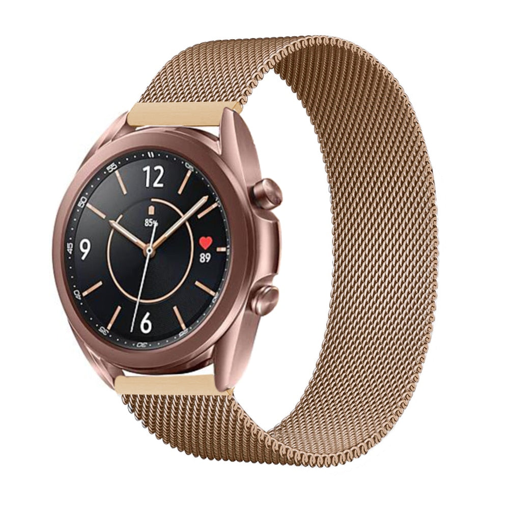 20/22mm Milanese Loop strap For Samsung Galaxy, Amazfit and Huawei watch - Wristwatchstraps.co
