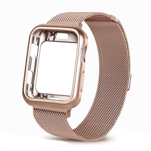 Milanese Loop Strap and Case Combo for Apple Watch - Wristwatchstraps.co