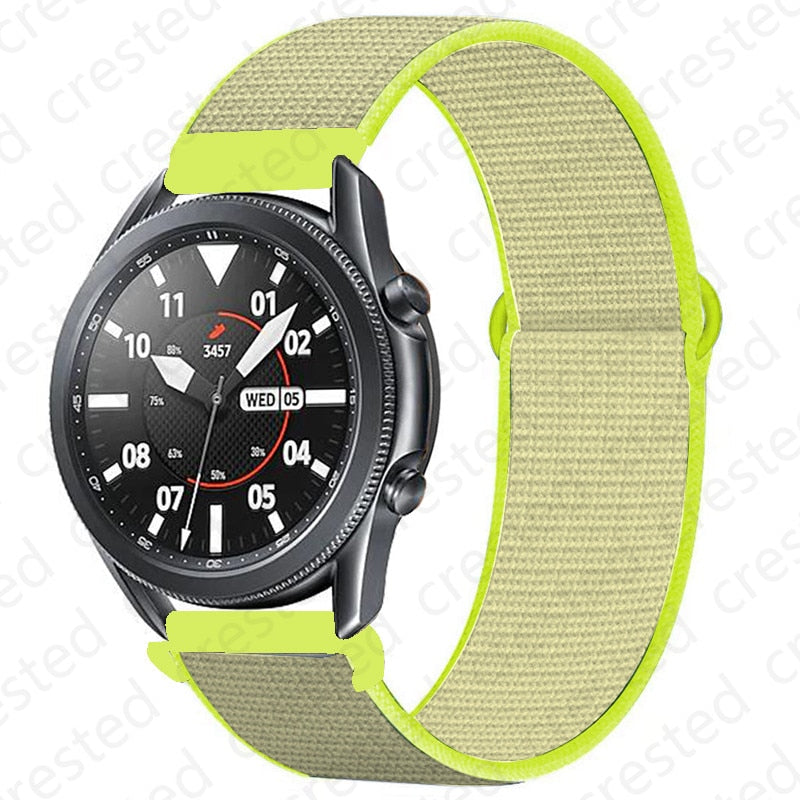 Nylon Loop Strap for Samsung Smart Watch Gear S3 Frontier Galaxy - Wristwatchstraps.co
