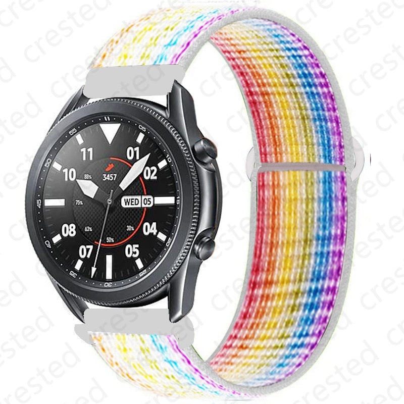 Nylon Loop Strap for Samsung Smart Watch Gear S3 Frontier Galaxy - Wristwatchstraps.co