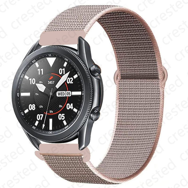 Nylon Loop Strap for Samsung Smart Watch Gear S3 Frontier Galaxy - Wristwatchstraps.co