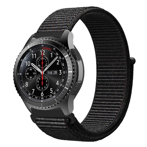 Nylon Loop Strap for Samsung Smart Watch Gear S3 Frontier Galaxy - Wristwatchstraps.co