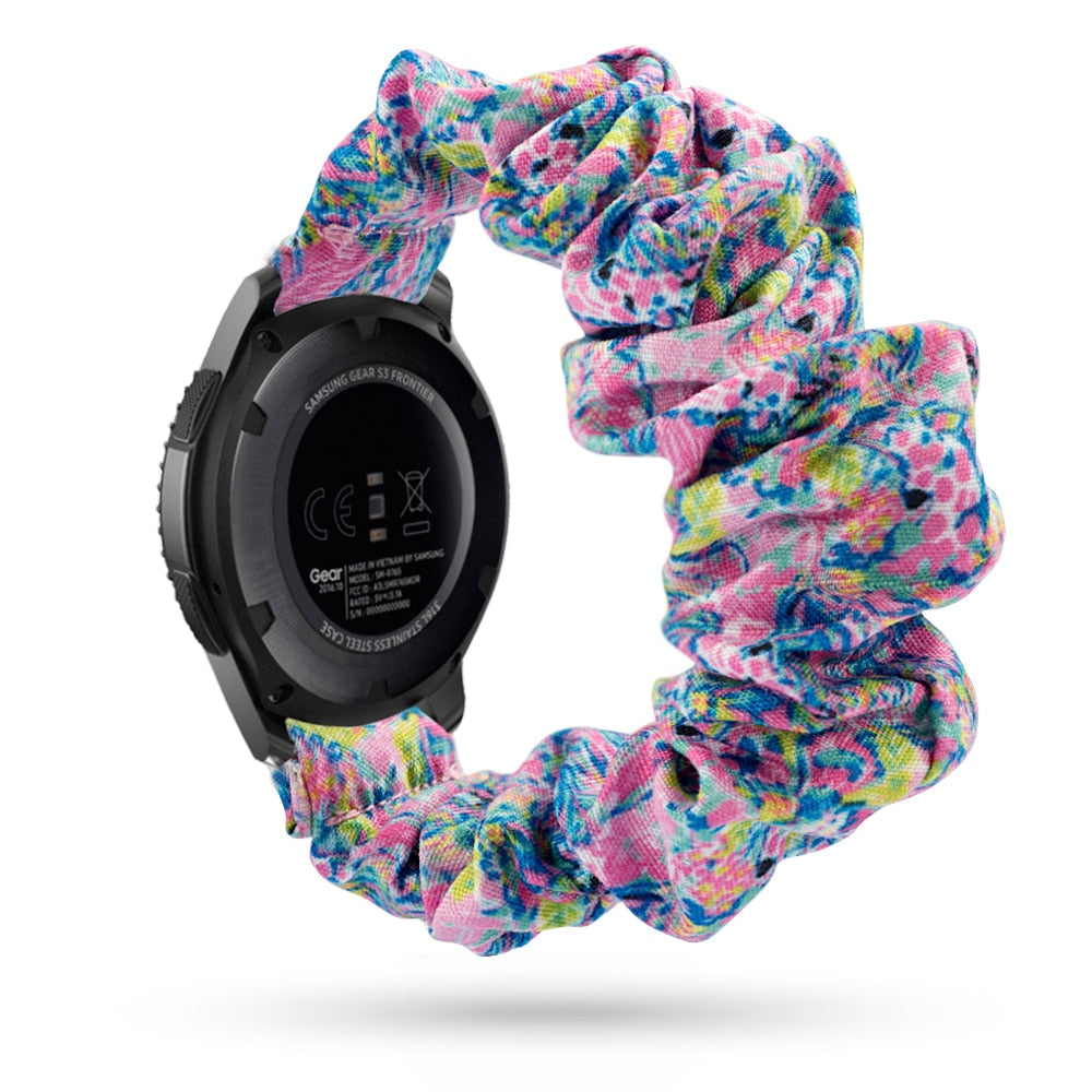Scrunchie strap for Samsung Galaxy, Huawei, and Amazfit Watch - Wristwatchstraps.co