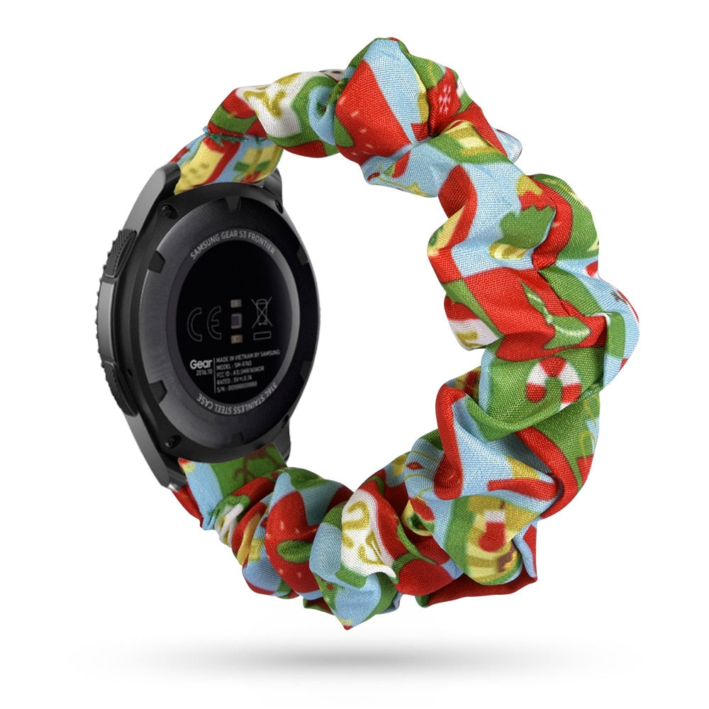 Scrunchie strap for Samsung Galaxy, Huawei, and Amazfit Watch - Wristwatchstraps.co