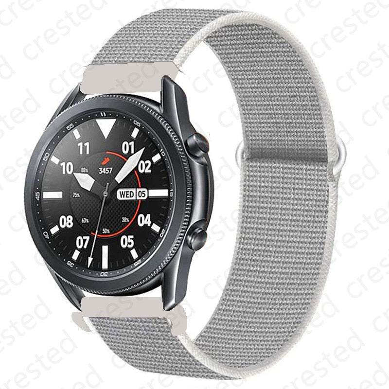 Nylon Loop Strap for Samsung Smart Watch Gear S3 Frontier Galaxy - Wristwatchstraps.co